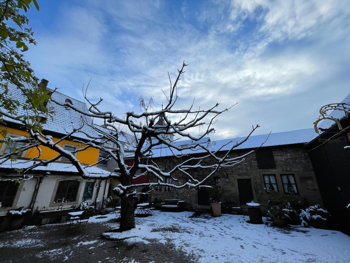 Gasthof Zum Storch Prichsenstadt Exterior foto
