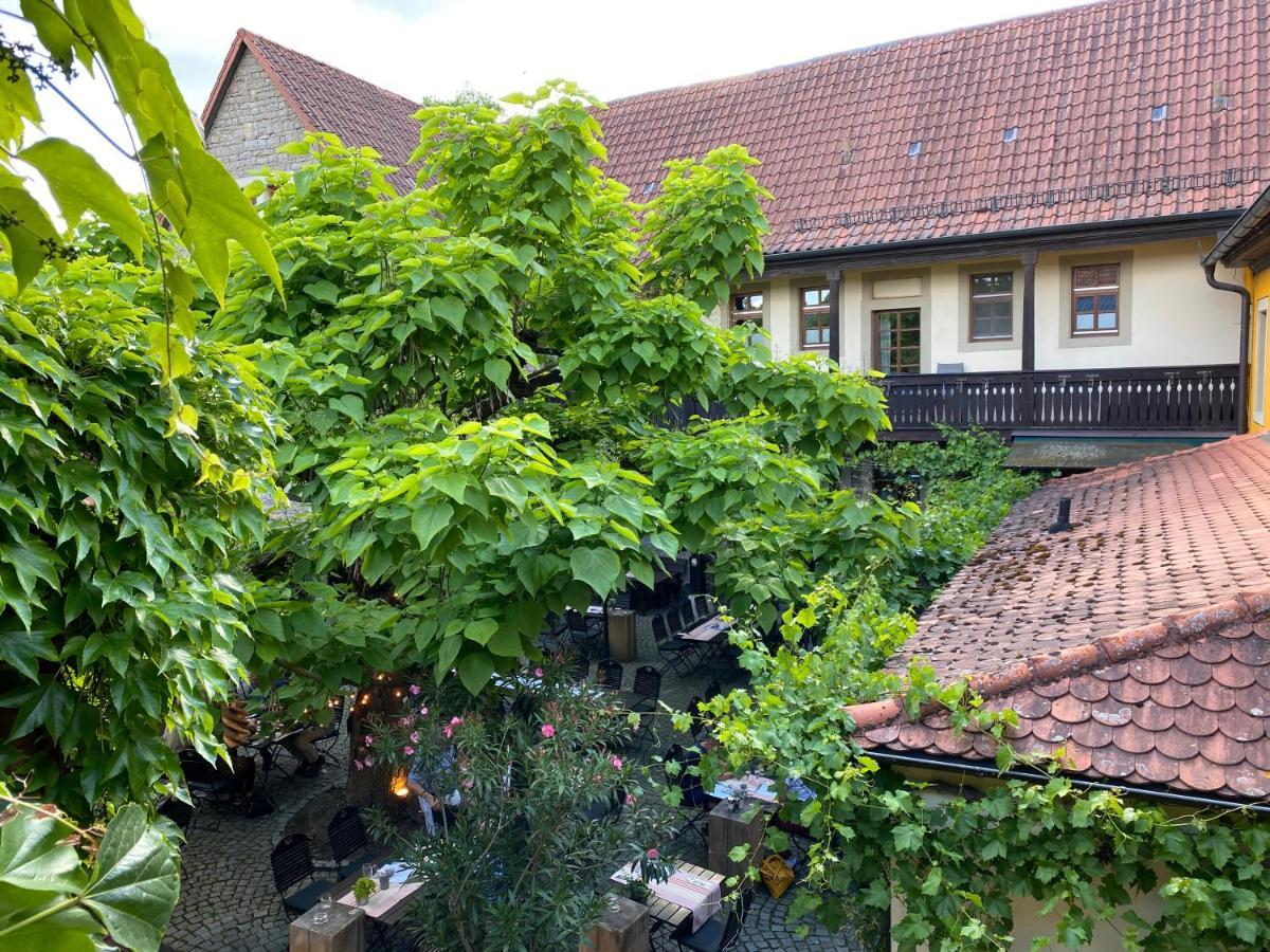 Gasthof Zum Storch Prichsenstadt Exterior foto