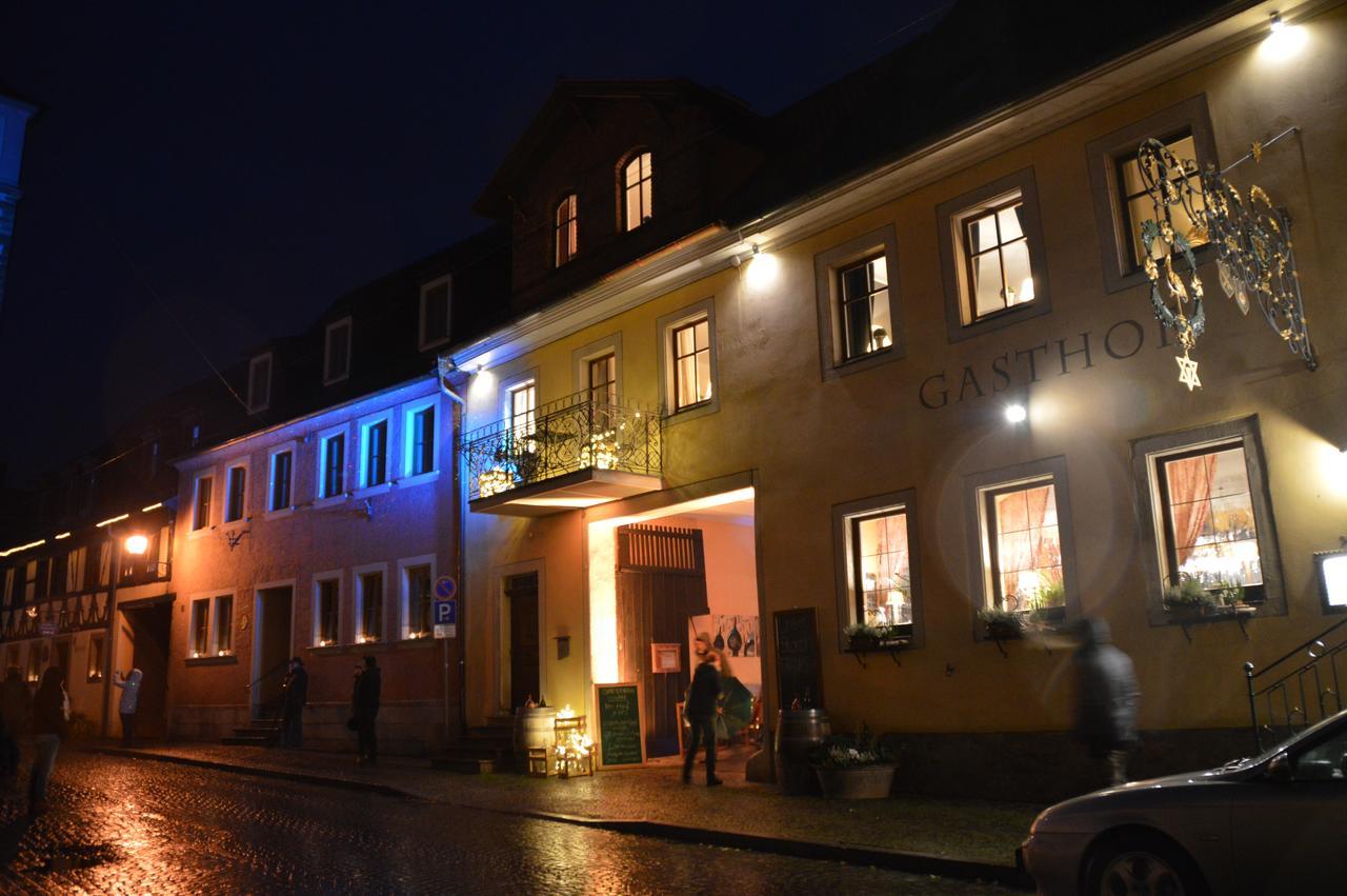 Gasthof Zum Storch Prichsenstadt Exterior foto