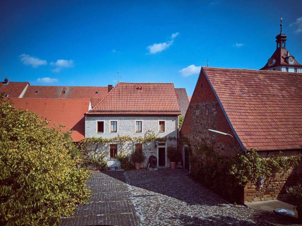 Gasthof Zum Storch Prichsenstadt Exterior foto